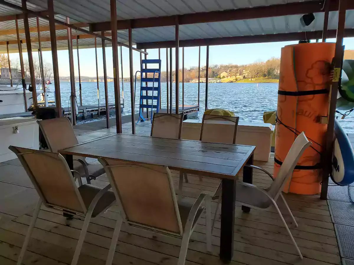 Lake of the Ozarks Vacation Condo Home Rental Dock