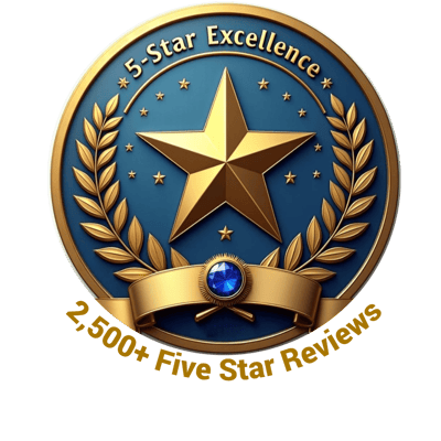 Five Star Review Badge