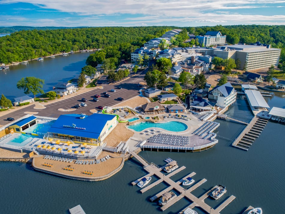 Margaritaville LandShark Bar and Grill pool and resort Lake of the Ozarks