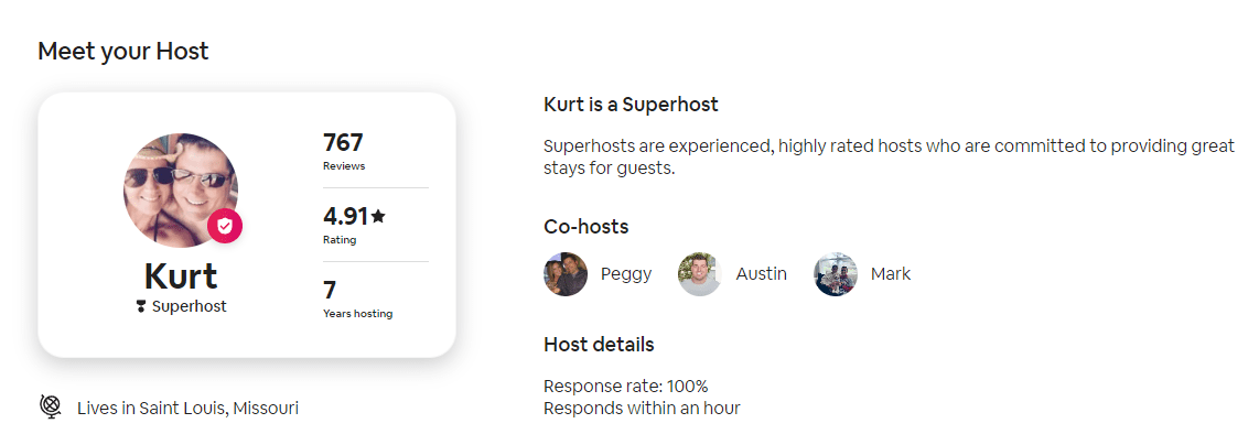 Superhost Kurt